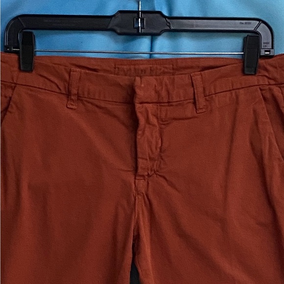 Frank & Eileen WICKLOW The Italian Chino Italian Performance Twill Size: 4 RUST - Picture 5 of 15